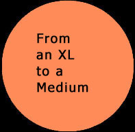 From an XL to a Medium. Weight Loss. Click to read more ...